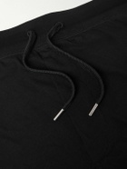 Paul Smith - Straight-Leg Logo-Appliquéd Cotton-Jersey Shorts - Black