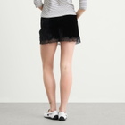 RIXO Women's Kornelia Mini Skirt in Black