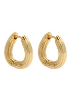Otiumberg Twisted 14kt Gold Vermeil Hoop Earrings - One Size