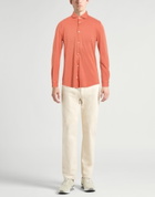 Fedeli Mens Shirt in Rust