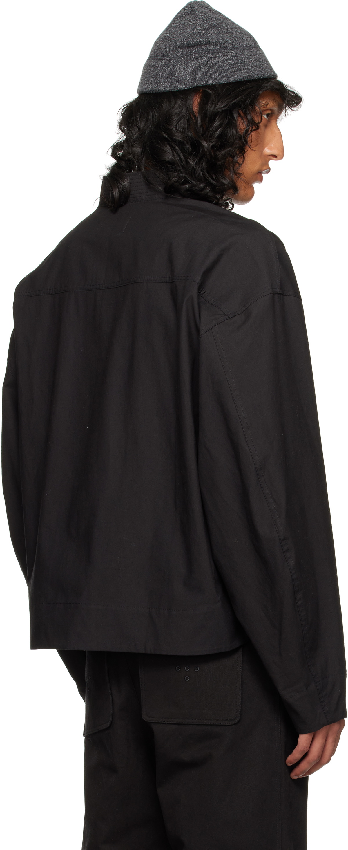 Tondolo Black Cotton T-shirt