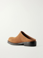 Dries Van Noten - Suede Mules - Brown