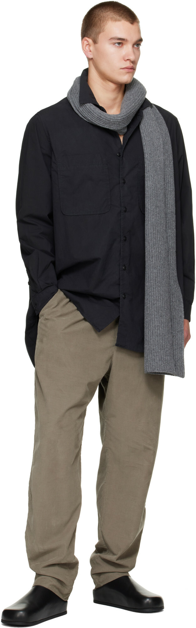 CASEY CASEY Black Ikla Pocket Shirt