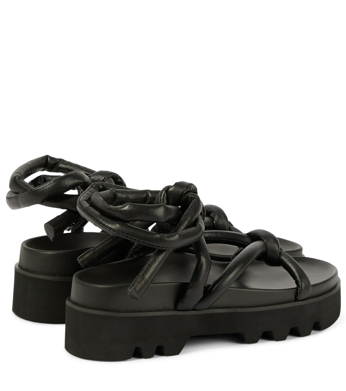 Simkhai - Nava platform leather sandals Simkhai