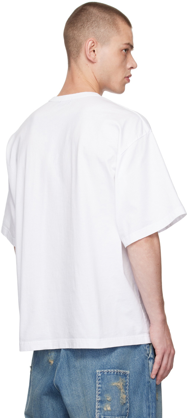 kolor White Graphic T-Shirt