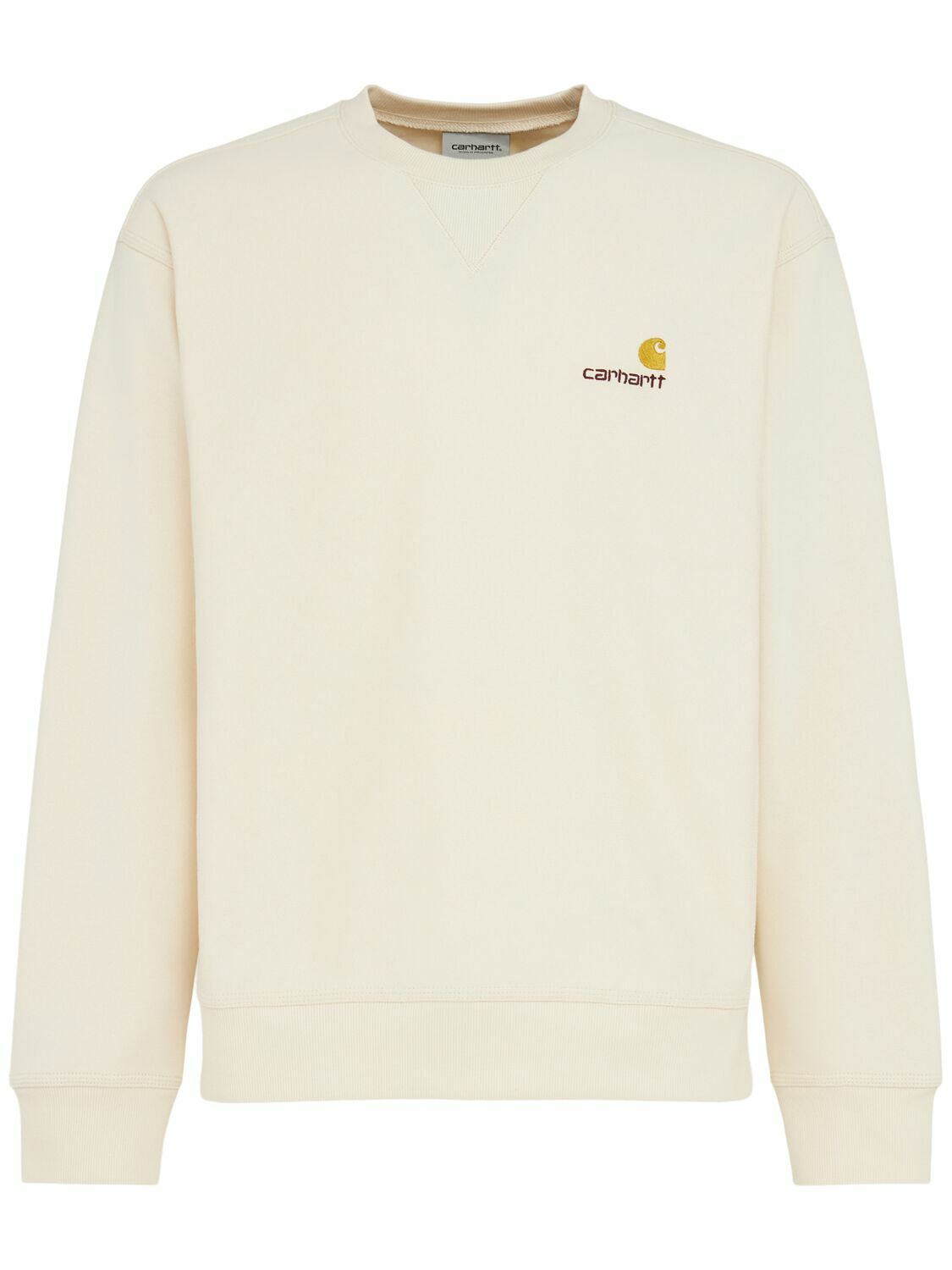 【Carharrt】カーハート WIPコットンBlend Sweatshirt With Logo CARHARTT - Logo Cotton Blend Sweatshirt Carhartt WIP