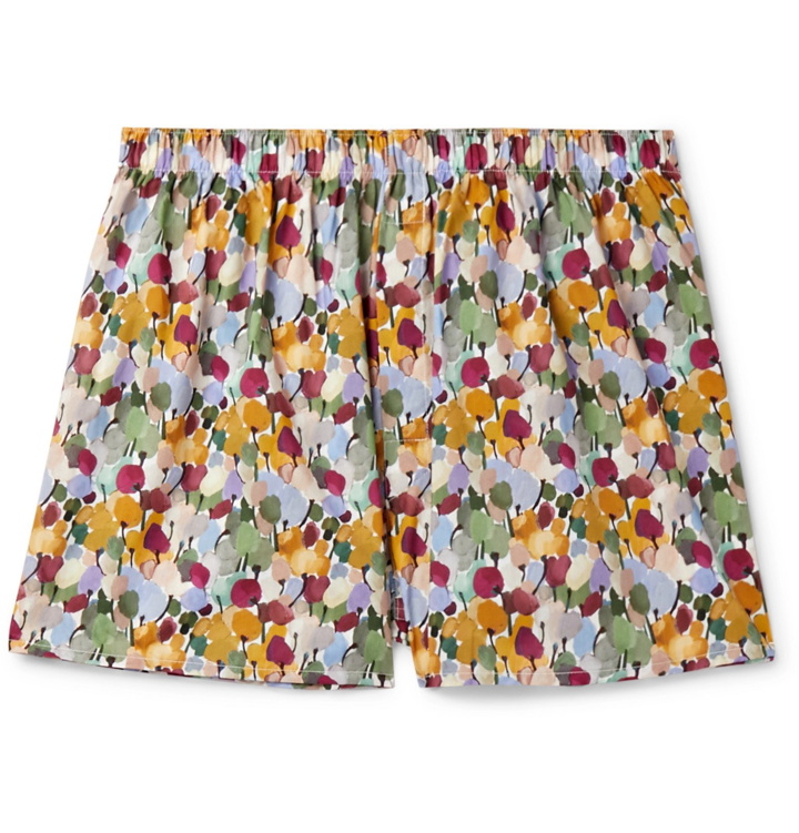 Photo: Sunspel - Printed Cotton Boxer Shorts - Multi