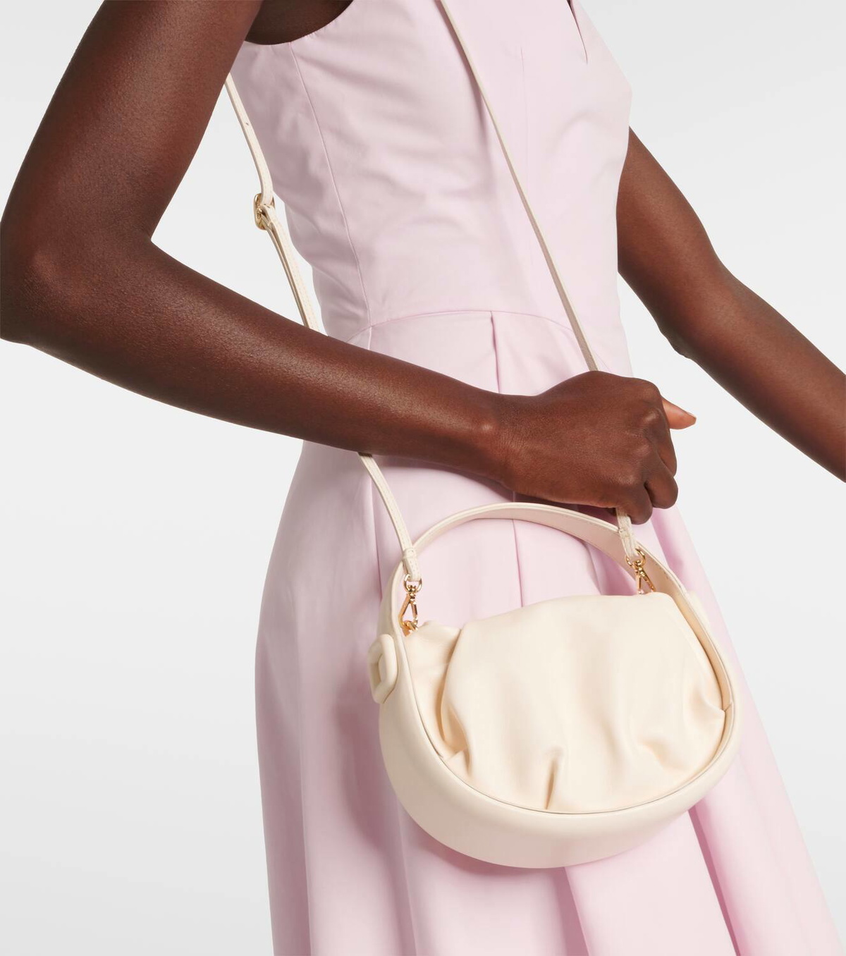 Roger Vivier Viv' Choc Royale Mini leather shoulder bag Roger Vivier