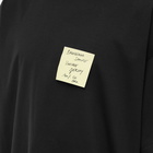 Balenciaga Men's Oversized Post It T-Shirt in Washed Black