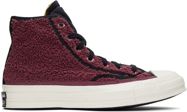 Photo: Converse Purple Cozy Utility Chuck 70 Sneakers