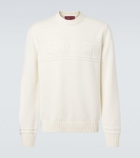Gucci Logo cotton and wool sweater