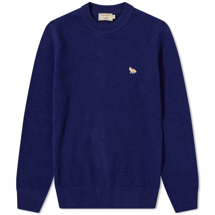 Photo: Maison Kitsuné Fox Lambswool Crew Knit