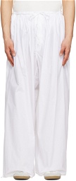 Hed Mayner White Judo Trousers