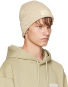 Jacquemus Beige Le Chouchou 'Le Bonnet Jacquemus' Beanie