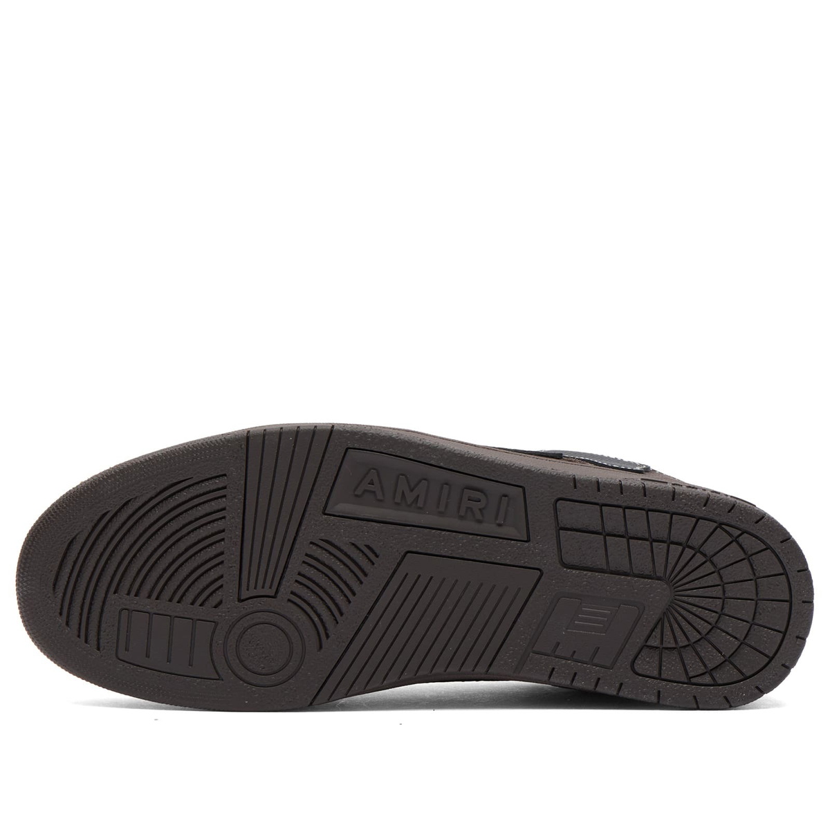 Amiri Men's Skel Low Top Sneaker in Brown