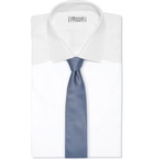 Brioni - 8.5cm Silk-Jacquard Tie - Blue