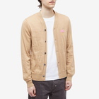 Comme des Garçons SHIRT Men's Brett Westfall Mushroom Cardigan in Beige