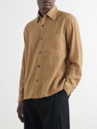 Kartik Research - Checked Cotton Shirt - Neutrals