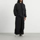 Y-3 Men's Sport Uniform Wide Cargo Pants in Black