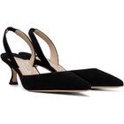 Manolo Blahnik Black Carolyne Heels