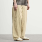 Kaptain Sunshine Men's Cotton Drill Wide Pants in Khaki