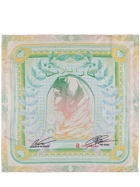 CASABLANCA - La Monnaie Medium Silk Twill Scarf