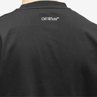Off-White Men's Fresco Oval Skate T-Shirt in Black/White