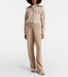 Varley Ablett houndstooth jacquard jacket