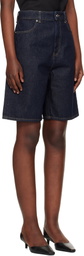 Loulou de Saison Blue Isu Lds Denim Shorts