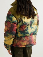 The North Face - 1996 Retro Nuptse Printed Quilted DWR-Coated Ripstop Down Jacket - Green