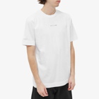 1017 ALYX 9SM Men's Melt Circle Logo T-Shirt in White