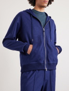 TOM FORD - Cashmere Zip-Up Hoodie - Blue