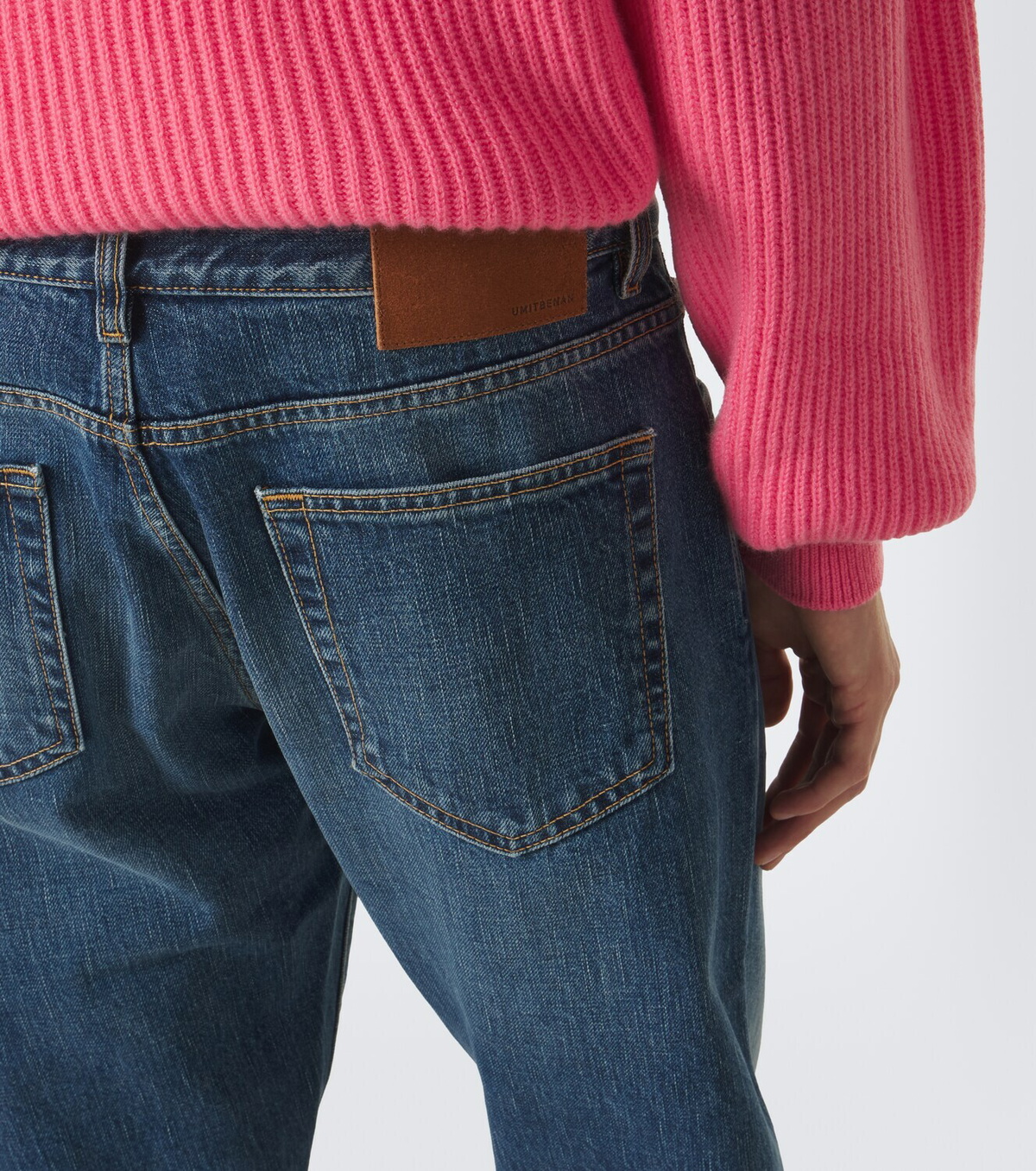 Umit Benan Kevin faded straight jeans