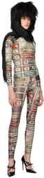 VAQUERA Multicolor Dollar Print Leggings