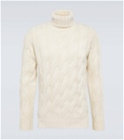 Thom Sweeney Cable-knit cashmere sweater
