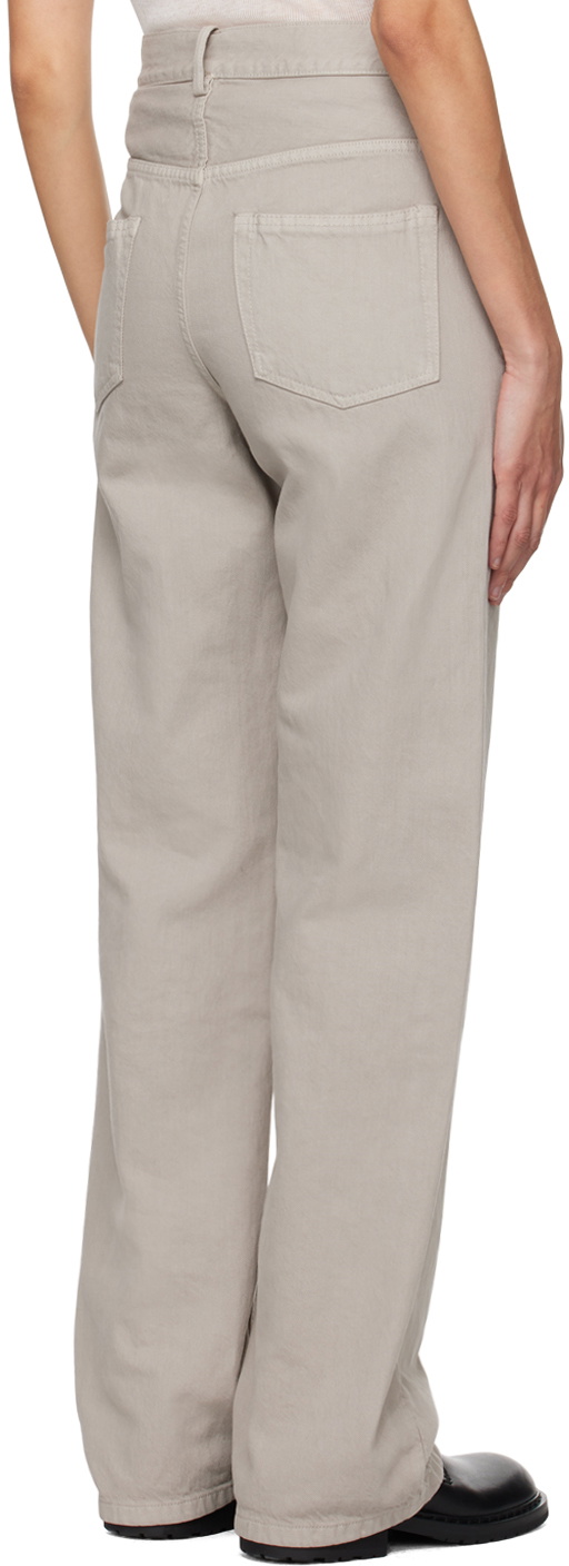 Ann Demeulemeester Beige Claire Jeans