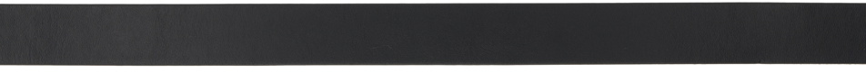 Giorgio Armani Black Slim Belt