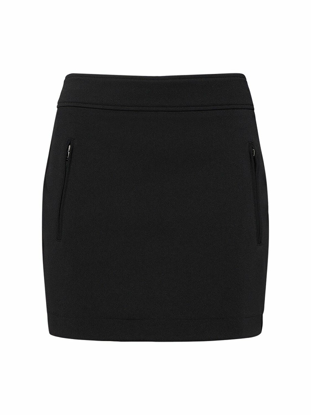 Photo: MAX MARA Micron Jersey Mini Skirt