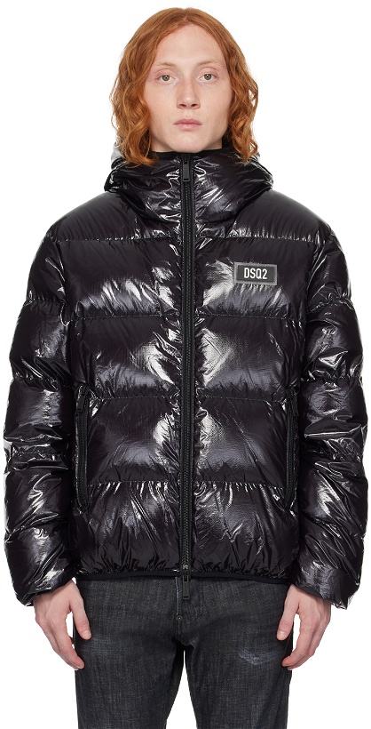 Photo: Dsquared2 Black Quilted Down Jacket