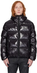 Dsquared2 Black Quilted Down Jacket