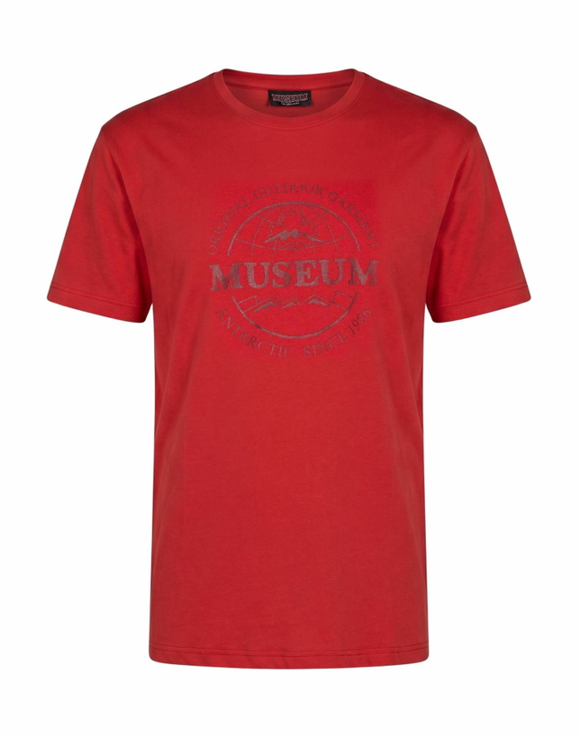 Photo: Museum Mens T-shirt in Red