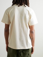 Carhartt WIP - Greatest Flicks Logo-Print Cotton-Jersey T-Shirt - Neutrals