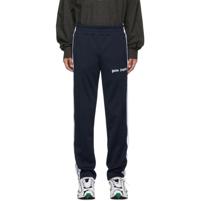 Photo: Palm Angels Navy Classic Track Pants