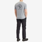 Montane Men's Alhena Mountain 25 T-Shirt in Pebble Blue