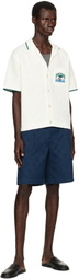 Casablanca White Palm Tree Emblem Shirt