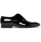 Hugo Boss - Patent-Leather Oxford Shoes - Black