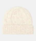 Brunello Cucinelli Cable-knit mohair beanie