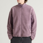 Mellow Clo Men's Expedition Fleece Jacket in Rich Plum