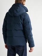 Canada Goose - Macmillan Logo-Appliquéd Quilted Shell Hooded Down Parka - Blue