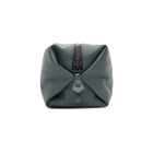 Bottega Veneta Reversible Black and Grey Convertible Wash Pouch